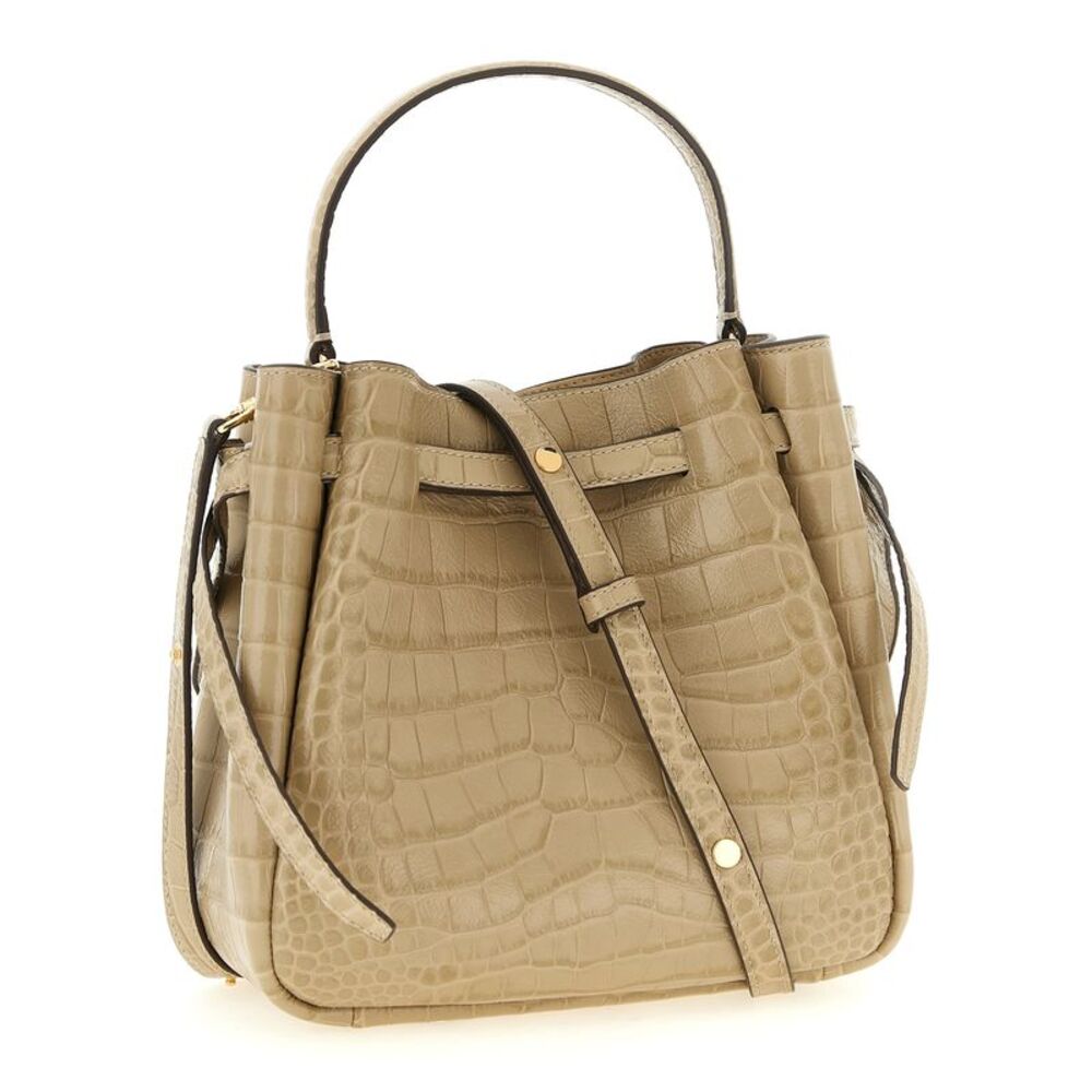 Tory Burch Beige Cowhide Shoulder Women's Bag - Picture 2 of 4
